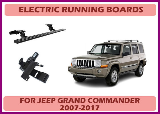 Jeep Grand Commander Retractable Running Boards and Steps with Wiring Compatibility