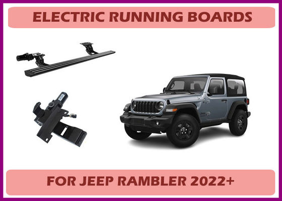 Jeep Rambler Automatic Retractable Aluminum Electric Running Board with Quiet Operation