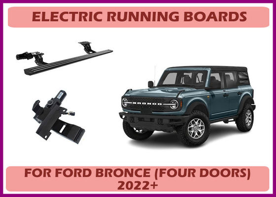 Ford Bronce Electric Side Steps Retractable Power Running Board con accessibilità migliorata